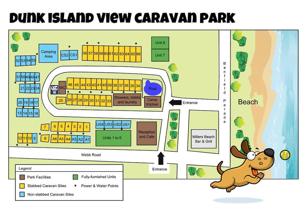 Dunk Island View Caravan Park Wongaling Beach Luaran gambar